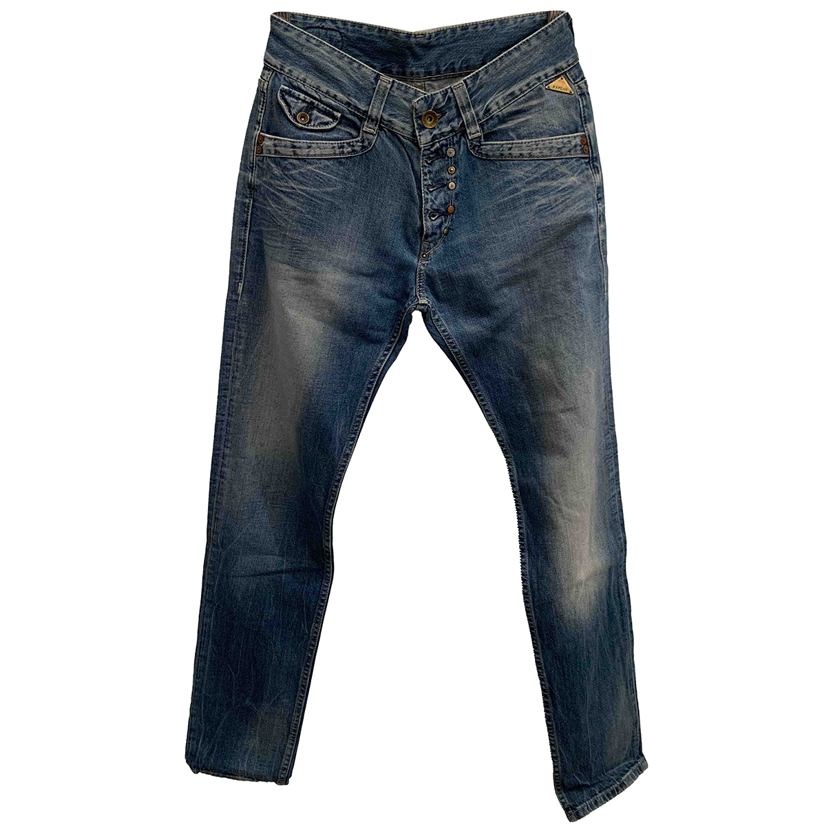 Straight jeans Replay Blue size 26 US 